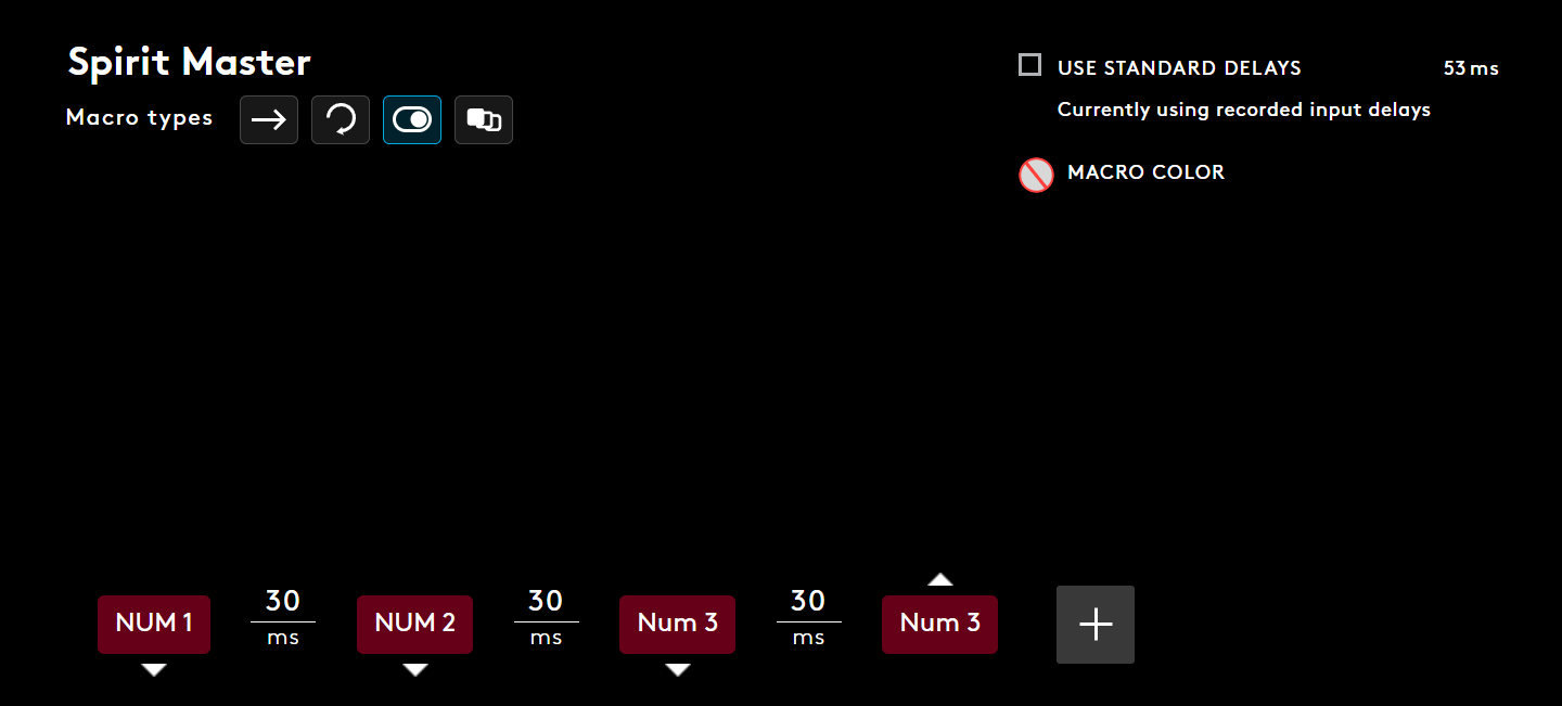 Logitech G-Hub Macro Chain